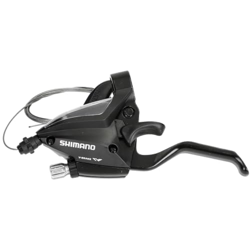 Shimano 4524667415022, Leva Freno/Cambio Sx 3V Shim. Altus St-Ef500 Unisex-Adult, Nero, 18 X 10 X 10 Cm