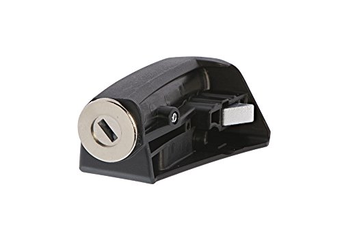 Axa Yamaha - Lucchetto Batteria Per Telaio Yamaha, Colore: Nero