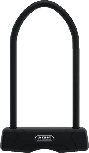 Abus Granit 460 Lucchetto Antifurto Per Bicicletta, Con Supporto Sh B, Arco Arrotondato Da 12 Mm E Chiave Reversibile, Livello Di Sicurezza Abus 9, Ne
