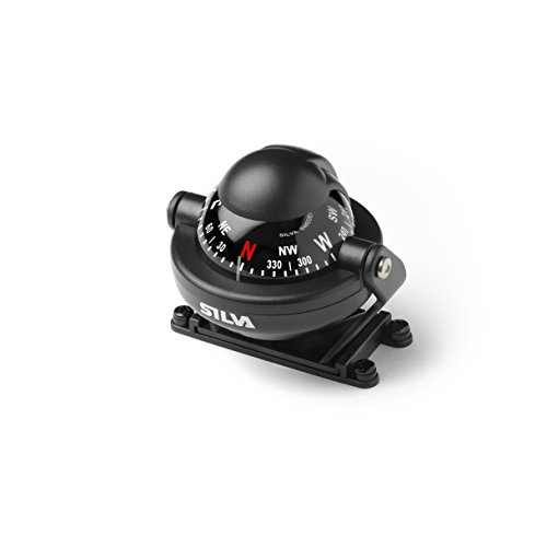 Silva C58 Brújula Ø55 Mm (Mn), Bussola Unisex, Nero, Taglia Unica