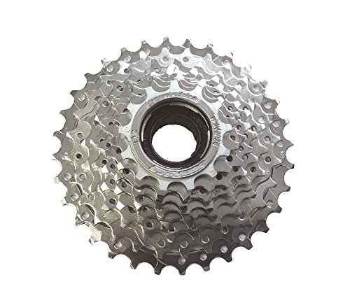 Sunrace Index, Bike Unisex-Adulto, Argento, 8 Velocità