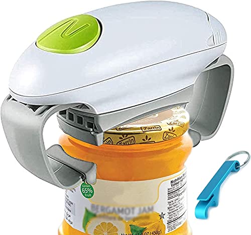 Apriscatole Elettrico Jar Opener, Ristorante Can Opener, Bordo Liscio Automatica Jar Apriscatole Per Gli Individui, L'Artrite E Casalinga, Apribottigl
