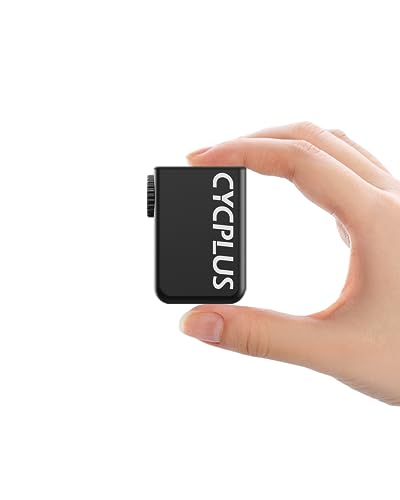 Cycplus Tiny E-Pump - Pompa Per Bicicletta Elettrica, Portatile, Ultra-Mini, 100 Psi, Ricaricabile Di Tipo C, Con Batteria(Vincitore Del Premio Eurobi