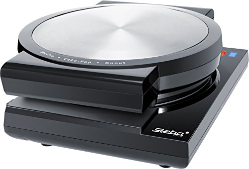 Steba Cm3 800W Nero Macchina Per Ciambella E Cupcake, Alluminio, Silver/Black
