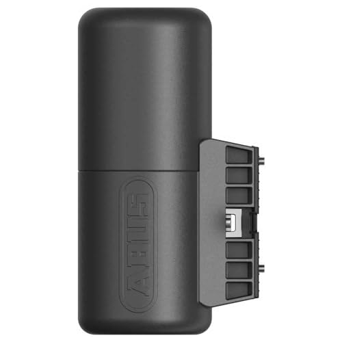 Abus Porta Lucchetti Per Bicicletta Quickstore Qst - Mini Box Di Trasporto Per Lucchetti A Catena Con Spessore 6 Mm E Lunghezza 85-110 Cm