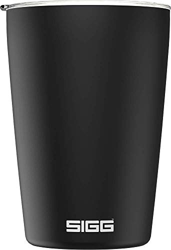 Sigg - Travel Mug - Neso Pure Ceram - Coperchio In Tritan - Lavabile In Lavastoviglie - Leggera - Senza Bpa - In Acciaio Inox 18/8 - 0,3L / 0,4L