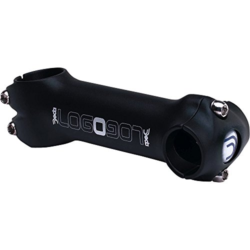 Deda Elementi Logo 26Mm, Stelo Della Bicicletta Uomo, Nero, 60 Mm