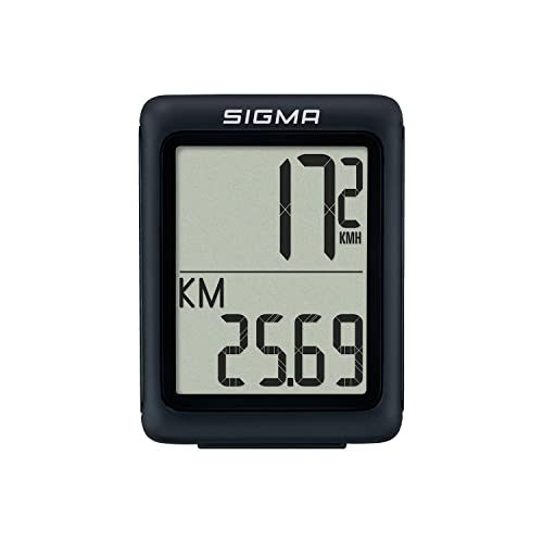 Sigma Sport Bc 5.0 Wr, Ciclo-Computer Cablato, Con Numerose Funzioni, Per Principianti, Facile Da Usare, Con Grandi Pulsanti E Uno Schermo Ben Visibil