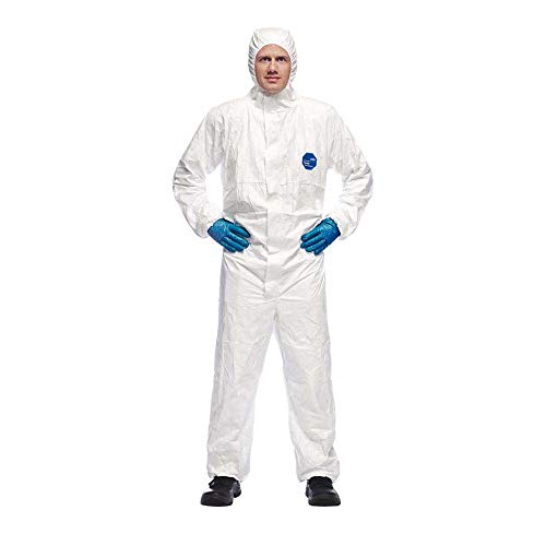 Dupont D14663986, Tyvek Classic Xpert, Modello Chf5, Bianco, Xl