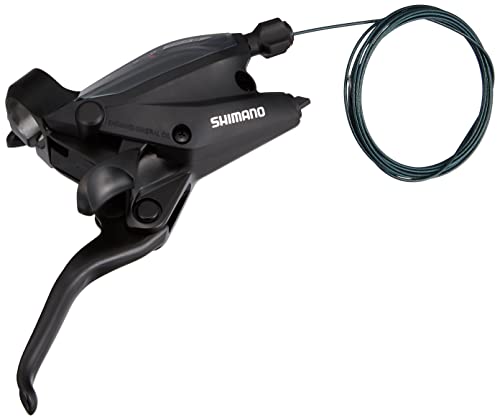 Maneta Di Cambio Shimano /Cycling, Freno A Disco Idraulico, St-Ef505-8R, Unisex Per Adulti, Nero (Nero), Taglia Unica