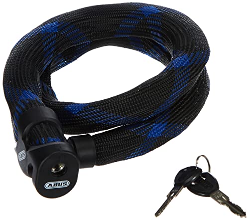 Abus Ivera Steel-O-Flex 7200/110, Ab55138 Unisex, Nero, 110 Cm, Nero