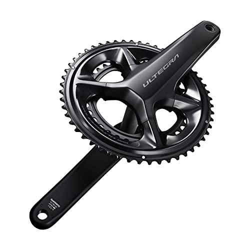 Shimano 4550170893729, Fc-R8100 Ultegra 12S Crankset 52/36 Teeth X 175Mm Unisex Adulto, Nero, Unica