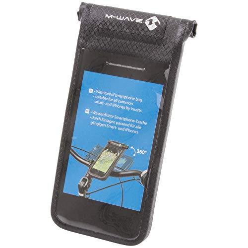 M Wave Messingschlager Borsa Porta Smartphone Unisex Bay, Nero, 17 X 8 X 1 Cm