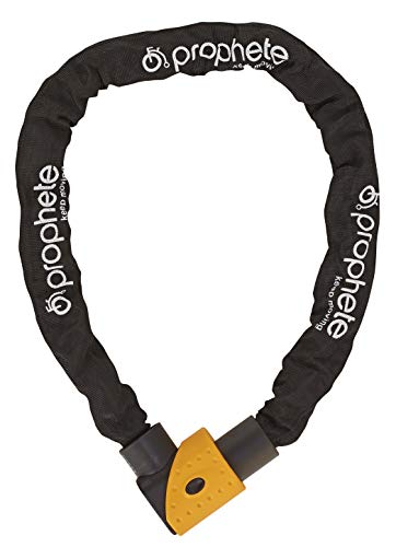 Prophete Kettenschloss, Art, Lucchetto A Catena. Unisex-Adulti, Nero/Arancione, Taglia Unica