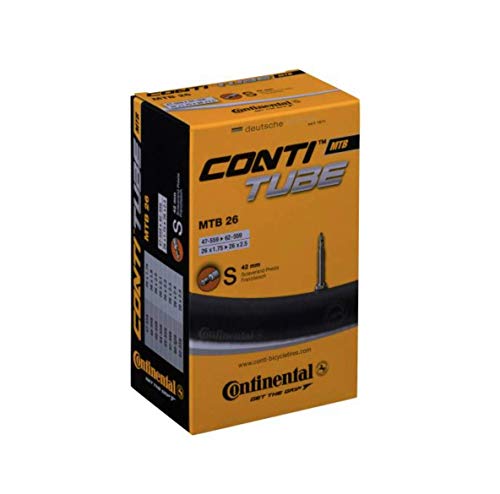 Continental Mtb Tube Wide, Camere D'Aria Unisex Adulto, Nero, 65/70-622