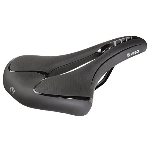 Velo Fit Athlete Fc, Sella Per Bicicletta Unisex-Adulto, Nero, L