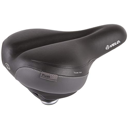 Velo Saddle Plush Air, Nero, 275 X 212 Mm
