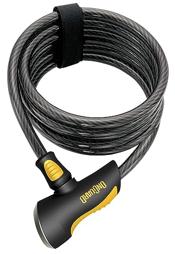 Onguard Dobermann, Lucchetto Per Bicicletta. Unisex-Adulto, Nero-Nero, 18,5 X 1 Cm