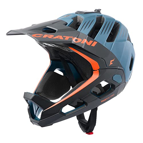 Cratoni Madroc Pro, Casco Unisex Adulto, Petrol Matt, M
