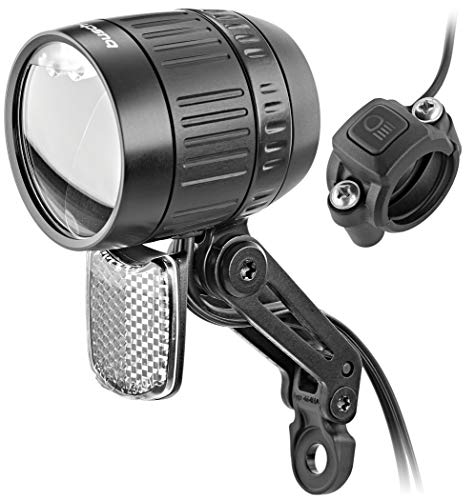Busch & Müller Iq-Xm, Riflettore Unisex -Adulto, Nero, Taglia Unica