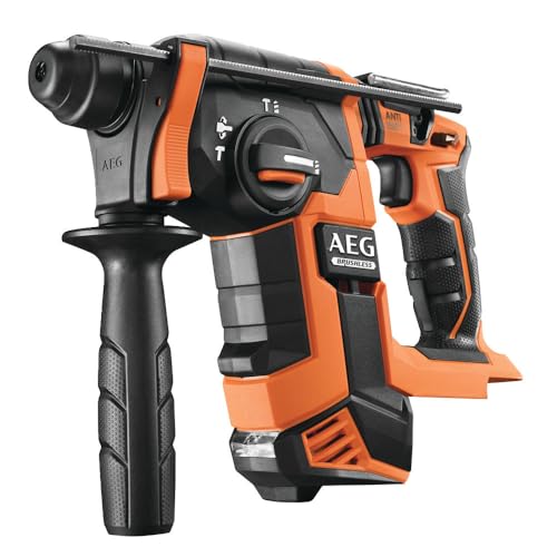 Aeg - Perforatore Sds-Plus Brushless 18V Senza Batteria O Caricatore 2.5J - Bbh 18Bl-0 Nero/Arancione