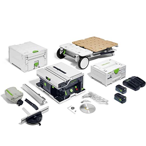 Festool Sega Circolare Da Tavolo Senza Fili Festool Csc Sys 50 Ebi-Set - 577379