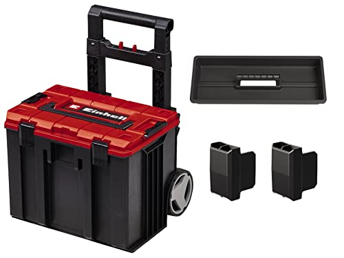Einhell - Valigetta Originale E-Case L (Max 120 Kg, Universale Per La Conservazione E Il Trasporto Di Accessori E Attrezzi, Impilabile, Resistente Agl