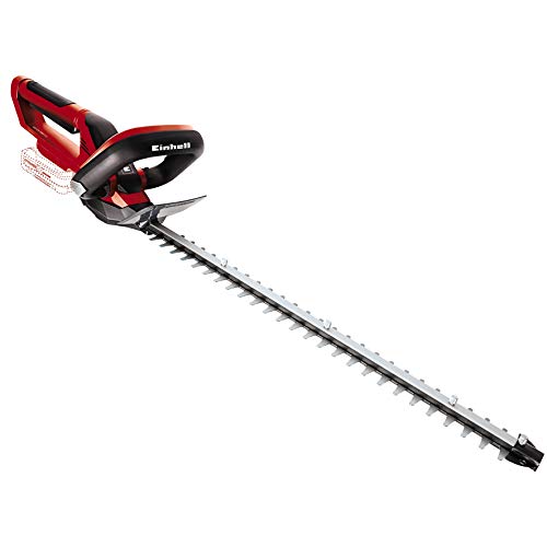 Einhell Tagliasiepi A Batteria Gc-Ch 1855/1 Li-Solo Power X-Change (18 V, 55 Cm Lunghezza Di Taglio, 18 Mm Distanza Tra I Denti, Incl. Raccoglitore Di