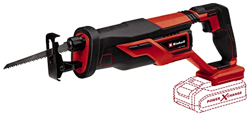 Einhell Sega Universale A Batteria Te-Ap 18/26 Li-Solo Power X-Change (Li-Ion, 18 V, 26 Mm, Profondità Di Taglio 18 Cm In Legno, Con Lama Per Sega, Co
