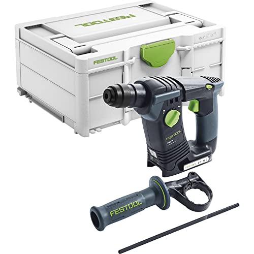 Festool Martello Perforatore A Batteria Bhc18Li Basic 18,0 Volt Agli Ioni Di Litio