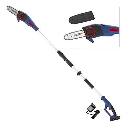 Güde 58594 - Sega Telescopica A Batteria Ast 18-201-05 (18 V, Agli Ioni Di Litio, Easy Energy-Exchange, Batteria E Caricatore)