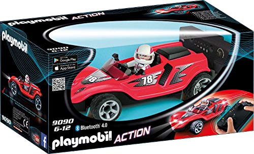 Playmobil Action 9090, Rc Rocket Racer Con Controllo Bluetooth, Dai 6 Anni