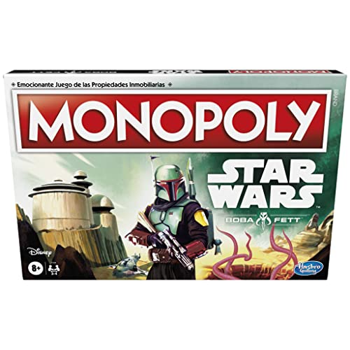 Hasbro Monopoli Star Wars Boba Fett, Multicolore, F5394105