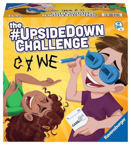 Ravensburger Upside Down Challenge Game - Party Games For Adults & Children Age 7 Years Up - Kids Gifts