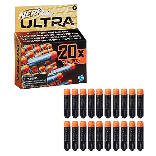 Hasbro Nerf Ultra - Confezione Da 20 Dardi (Ricarica Compatibile Soltanto Con I Blaster Nerf Ultra)
