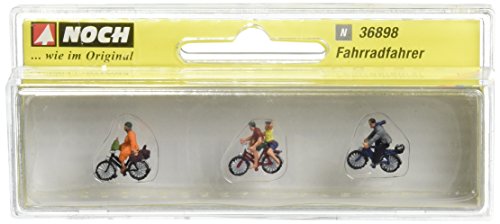 Noch 36898 - Ciclisti 4 Personaggi 3 Biciclette N