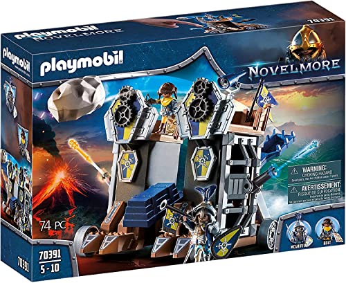 Playmobil Novelmore 70391, Catapulta Mobile Di Novelmore, Dai 4 Ai 10 Anni