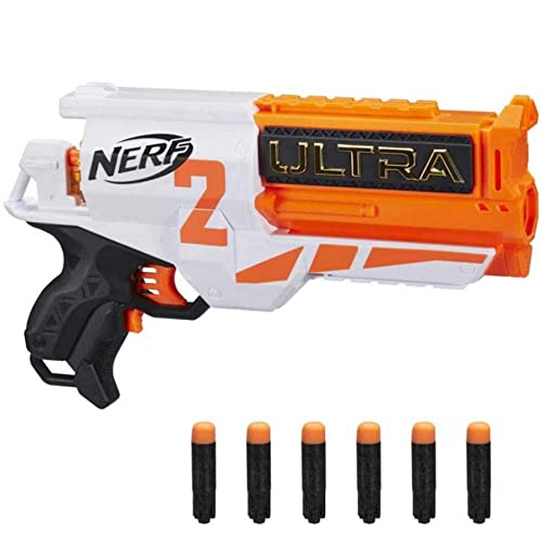 Nerf Hasbro Ultra Two Blaster Motorizzato, Retrocarica Rapida, 6 Dardi Ultra, Compatibile Solo Con I Dardi Ultra, (E79214R0)