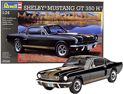 Revell- Shelby Mustang Gt 350 H Ford Kit Di Montaggio Macchina, Colore Nero, 07242