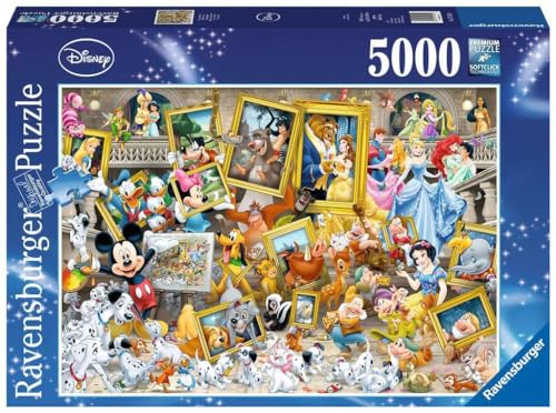Ravensburger - Puzzle Micky L'Artista, 5000 Pezzi, Idea Regalo, Per Lei O Lui, Puzzle Adulti