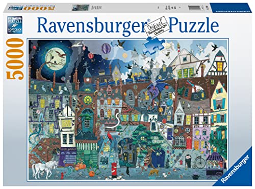 Ravensburger - Puzzle Strada Vittoriana, 5000 Pezzi, Idea Regalo, Per Lei O Lui, Puzzle Adulti