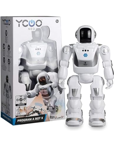 Silverlit 88071 Programme-A-Bot X - Robot Giocattolo, Colore Bianco