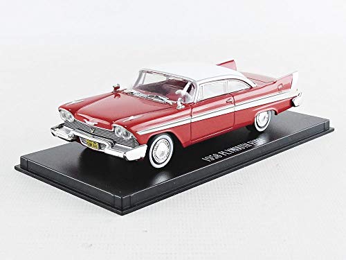 Greenlight Collectibles- Auto In Miniatura Da Collezione, 86529, Rosso/Bianco