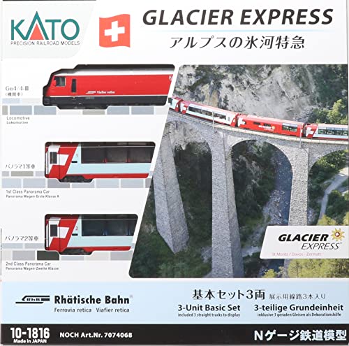 7074068 Glacier Express - Unità Di Base, 3 Pezzi