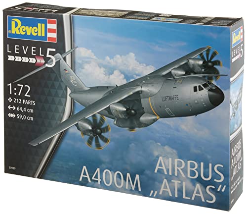 Revell 03929 Airbus A400M Atlas Scala 1:72 Non Costruito/Non Verniciato Kit Modello In Plastica