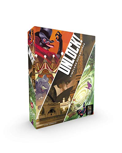 Space Cowboys Unlock! 6 Timeless Adventures - Gioco Da Tavolo In Italiano