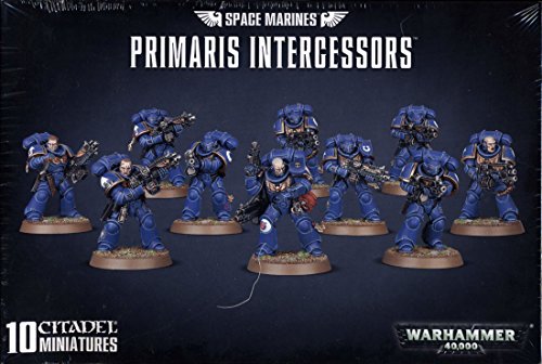Games Workshop 99120101190 "Space Marines Primaris Intercessors Plastic Kit,28 X 5,91 X 8,9 Cm; 260 Grammi