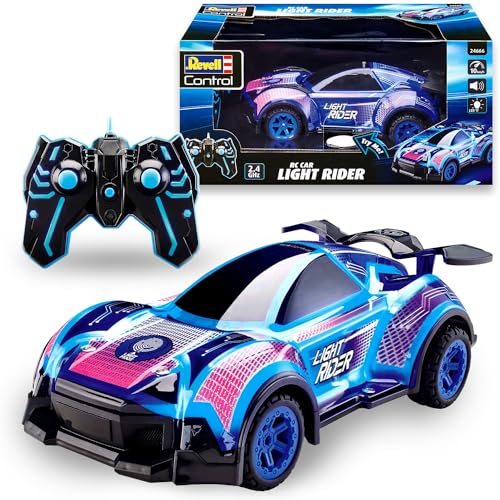 Revell Control 24666 Rc Car Light Rider - Auto Radiocomandata, Colore: Blu