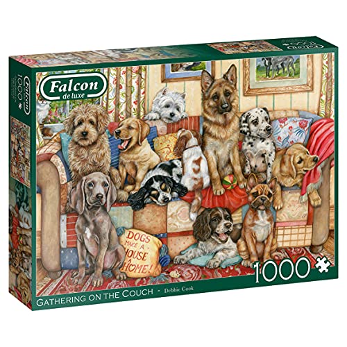 Jumbo- Riunione Sul Divano Puzzle, Multicolore, 11293