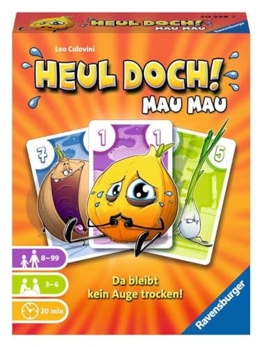Ravensburger Spieleverlag Heul Doch! Mau Mau: Da Bleibt Kein Auge Trocken!